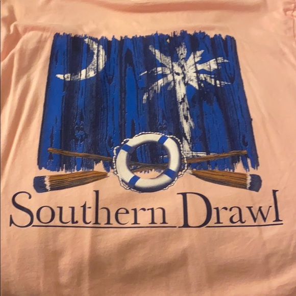 Next Level Apparel Tops - South Carolina Southern Drawl Tshirt